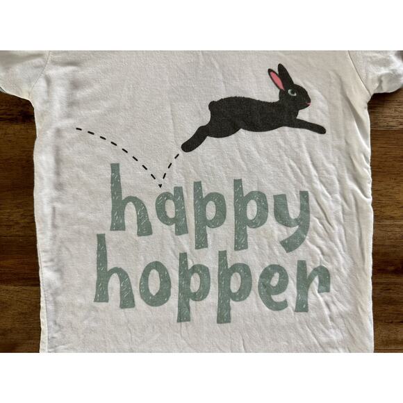 Kickee Pants Easter Happy Hopper Green Gray Bunny Two Piece Bamboo Pajama Set 3T - Picture 3 of 9